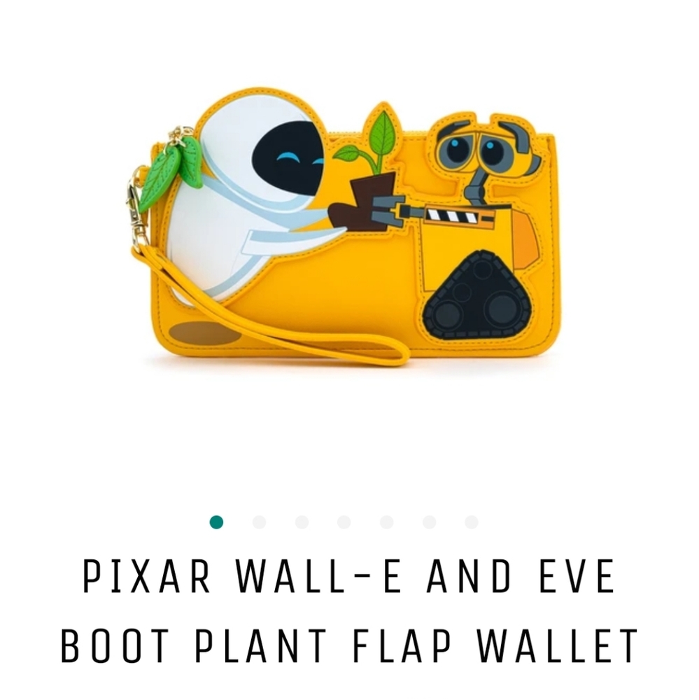 NWOT Loungefly Disney/ Pixar Wall-E Clutch